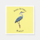 Search for blue heron napkins Ardea herodias