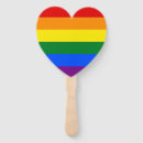 Search for rainbow hand fans Pride