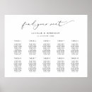 Search for ten table wedding seating charts Calligraphy