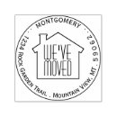 Search for new change of address rubber stamps Elegant