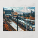 Search for train postcards Railroad