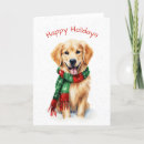 Search for golden retriever christmas cards Pet