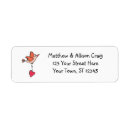 Search for fun return address labels Heart