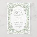 Search for renaissance save the dates Toile de jouy