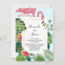 Search for flamingo wedding invitations Summer