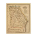 Search for georgia state map art Engraved