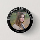 Search for in loving memory buttons Death