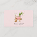 Search for house sitter business cards Animal care