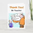 Search for funny teacher thank you cards Teaching