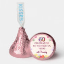 Search for purple 60th birthday favors Sixty