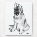 Search for german shepherd mousepads Pup