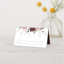 Search for burgundy place cards Bridal shower