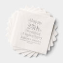 Search for retro wedding napkins Elegant