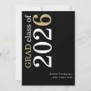 Search for graduation announcement cards Black
