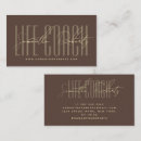 Search for life coach business cards Modern