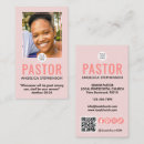 Search for ministry business cards Pastor