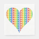 Search for gay pride napkins Love is love