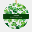 Search for shamrock ornaments Watercolor