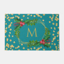 Search for teal christmas doormats Xmas