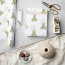 Search for frog wrapping paper Green