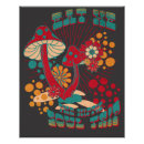 Search for hippie posters Mushroom