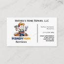Search for funny handyman business cards Construction
