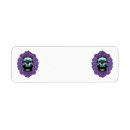 Search for skull return address labels Flowers