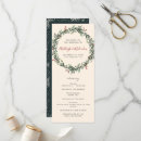 Search for christmas wedding programs Calligraphy