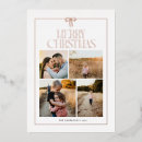 Search for foil holiday cards Bow