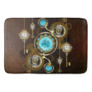 Search for brown and turquoise bath mats Gold