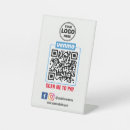 Search for venmo qr code signs Contactless scan me