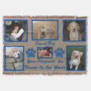 Search for pet memorial blankets Dog