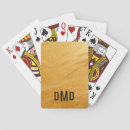 Search for monogrammed bridge playing cards Gold
