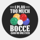 Search for bocce ball stickers Bowling