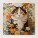 Search for calico cats puzzles Kitty