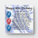 Search for birthday plaques Poem