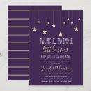 Search for purple and yellow baby shower invitations Modern