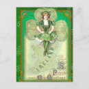 Search for vintage st patricks day postcards Clover