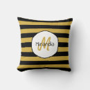 Search for bee pillows Yellow and black
