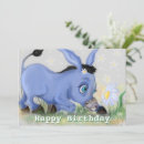 Search for donkey birthday invitations Blue