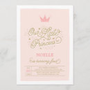 Search for 4th princess birthday invitations Gold