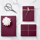 Search for solid dark red wrapping paper Simple