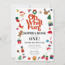 Search for oh what fun birthday invitations Gender neutral