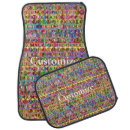 Search for hippie car floor mats 70's