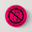 Search for allergy buttons Alert