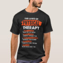 Search for funny physical therapist tshirts Month