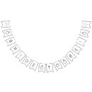 Search for bridal shower bunting flags Elegant