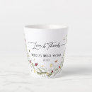 Search for bridal shower favors mugs Typography