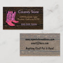 Search for cowboy business cards Western