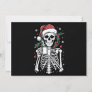Search for skeleton christmas cards Santa
